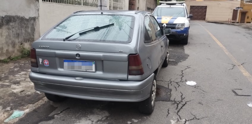 Guarda Municipal encontra mais um carro furtado e VR chega a três veículos recuperados em menos de uma semana